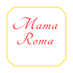 Mama Roma Pizza logo.